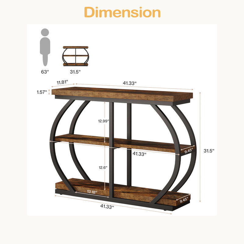 Ample Storage Entryway Table,Console Table