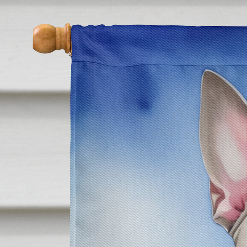 Drapeau de Pâques à œufs H 40 po x l 28 po