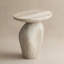 Table d'appoint moderne en fibre de verre