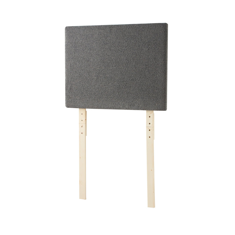 Villa Classic Upholstered Boucle Headboard Twin XL, Gray