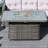Melville 51" Rectangle Aluminum Propane Outdoor Fire Pit Table-115069198