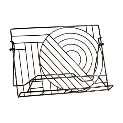 21 cm H x 32 cm W Iron Bookcase