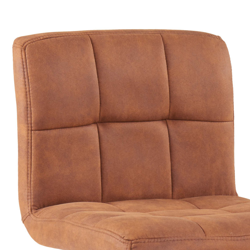 Tabouret de bar Amjed, Brun