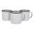 Argon Tableware - White Enamel Espresso Cups - 130ml-1756159296-1756164194