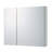 36" x 30" Double Door Frameless Medicine Cabinet with Mirror