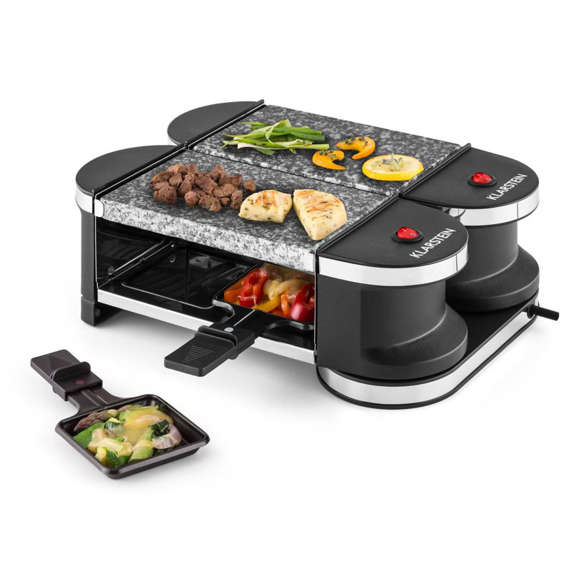 Klarstein Tenderloin Ceramic Non Stick Raclette Grill