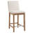 Alayha Upholstered 26'' Counter Stool with Solid Wood Frame-845734064