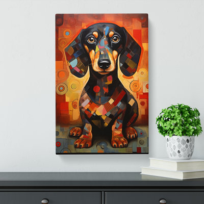 Dachshund Contemporary - Print
