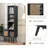 Raeleigh Freestanding Linen Cabinet-379406011
