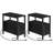 Artimon 24'' Tall 2 - Drawer End Table Set with Storage and Charging Station-341874318