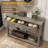 47" Farmhouse Console Table With Storage And 3 Drawers-571192969