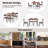 Wiljo 4 - Person Four Leg Base Dining Set