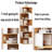 Jasee Corner Bookcase