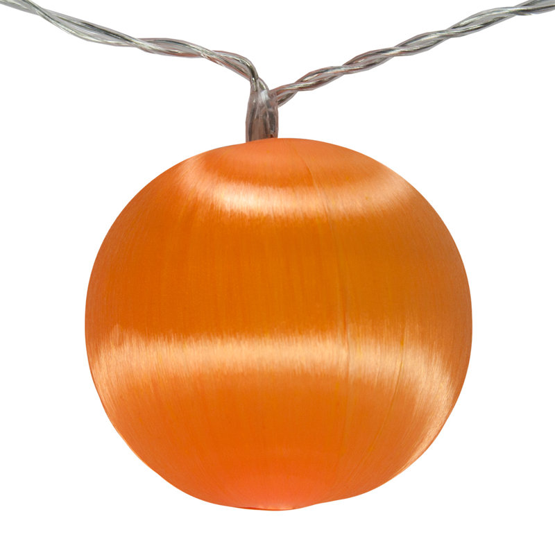 Guirlande de 72 lumières DEL 72 po, Orange