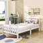 Lit plateforme simple en bois avec tête de lit Cesura-1440182034