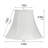 10'' H Silk Bell Lamp Shade-1839202622