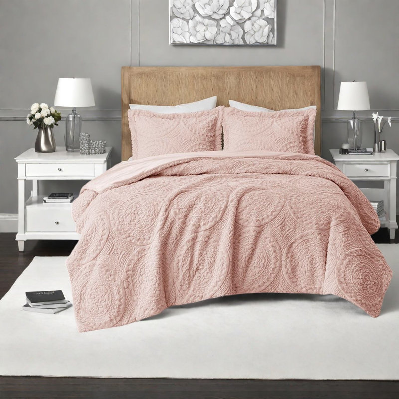 Ensembles de literie en fausse fourrure ultra moelleux, médaillon en polyester, maison moderne