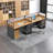 Mitsue Rectangle 2 Person Cubicle with Cable Management