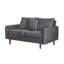 Causeuse à accoudoirs arrondis 56,5 po Sofa-680920416