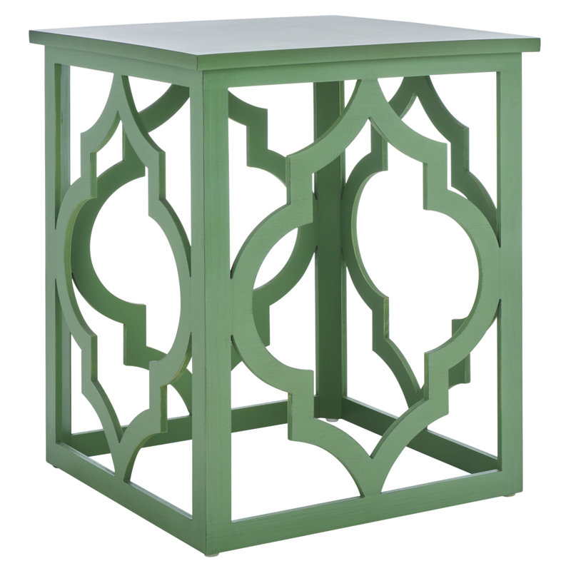Table de bout cadrée, Vert