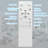 32'' 3 - Blade Large Indooor Ceiling Fan With Light Kit and Remote, 3 LED Colours, 6 Speed Noiseless DC Motor, Timer