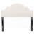 Queen Size Upholstered Headboard with Durable Metal Legs, Adjustable Height and Space-Saving Design-1646586494