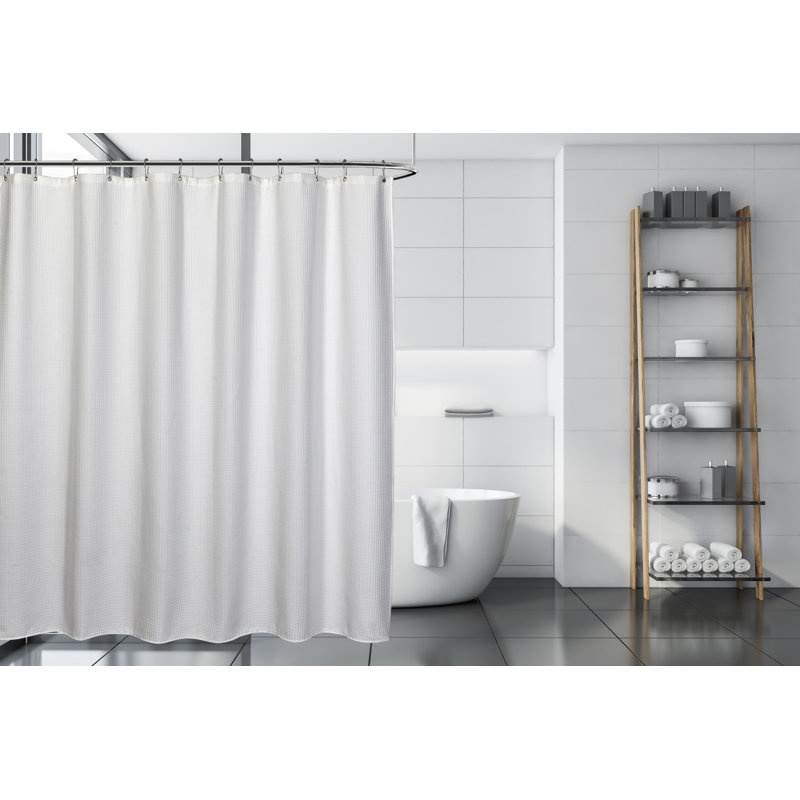 Checkered Single Shower Curtain
