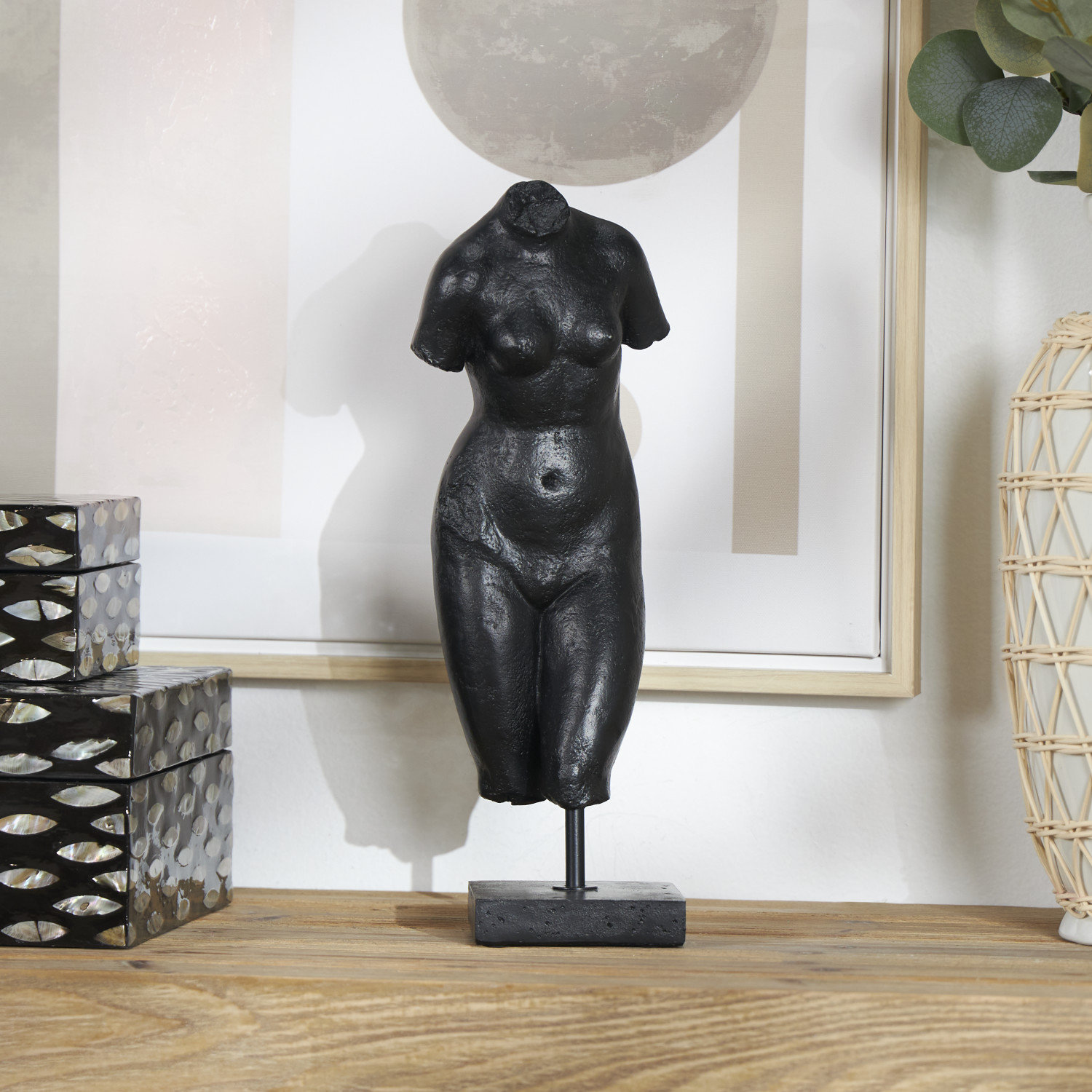 Decorative Sculpture, Black