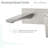 Monaco Single-Handle, Wall-Mount, Bathroom Faucet-51958831