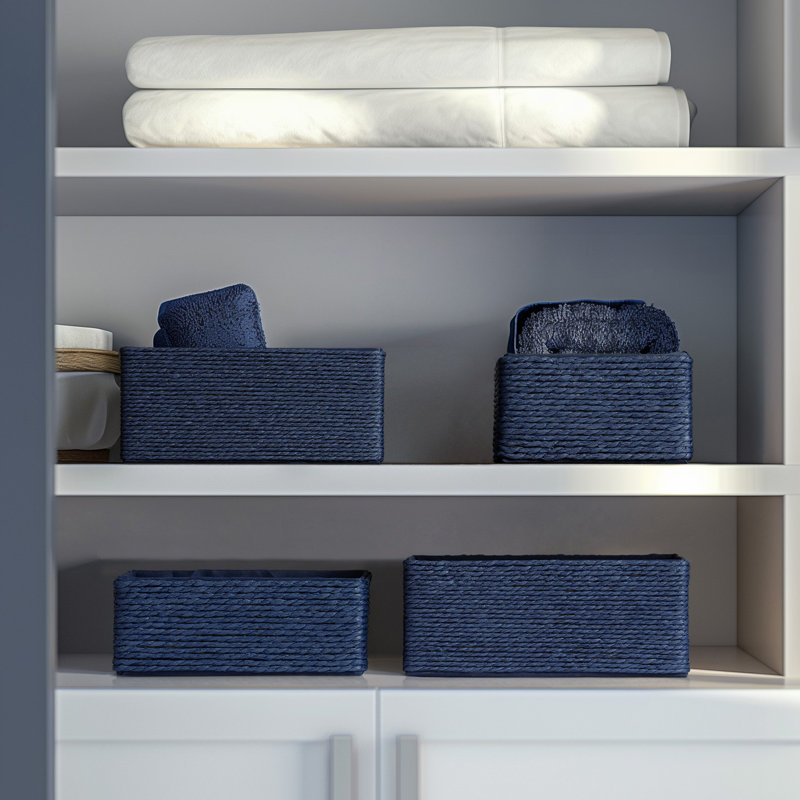 Ensemble de paniers Kulu, Bleu