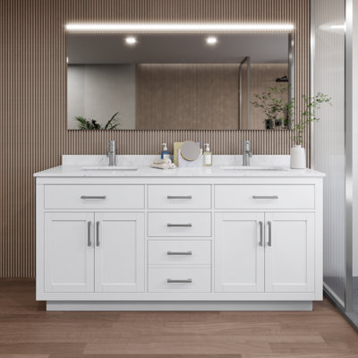 Beckett TK 72'' W Double Vanity