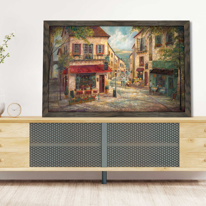 "Salvatore's", reproduction sur acrylique, H 21,5 po x l 27,5 po x P 0,75 po