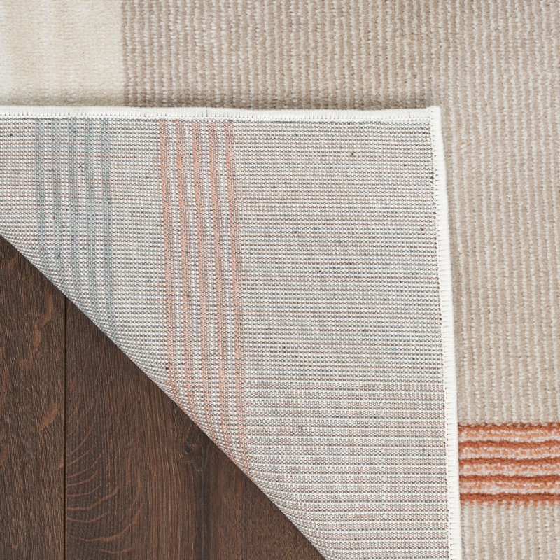Geometric Indoor Rug, Rectangle 5'3" x 7'3"
