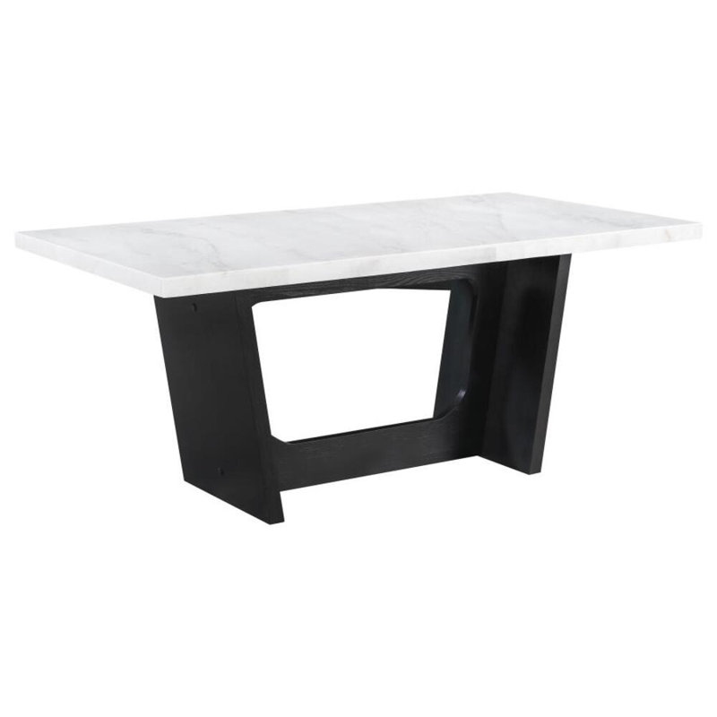 Soldado Faux Marble Top Dining Table