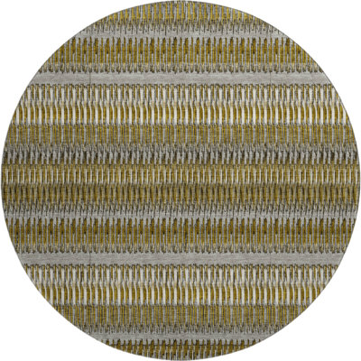 Premium Machine Washable Cerrito AMF589 Coffee Rug