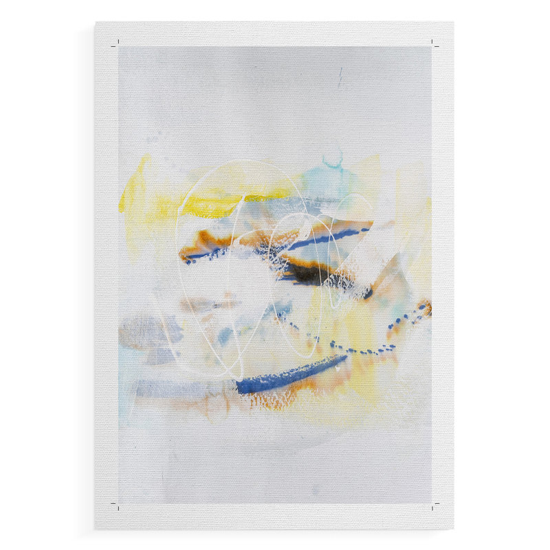 Spacial I - Impression sur toile seulement - NON-CADRE, H 36 po x l 24 po