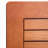 Reddish Brown Folding Bistro Table