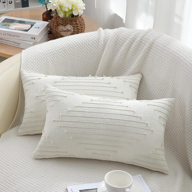 Housse de coussin , Turquoise