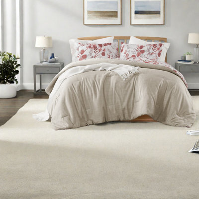 de literie à motif floral en microfibre, conception botanique, parfaite pour les chambres confortables