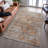 Premium Machine Washable Ducote AMF1143 Global Rug-79446534