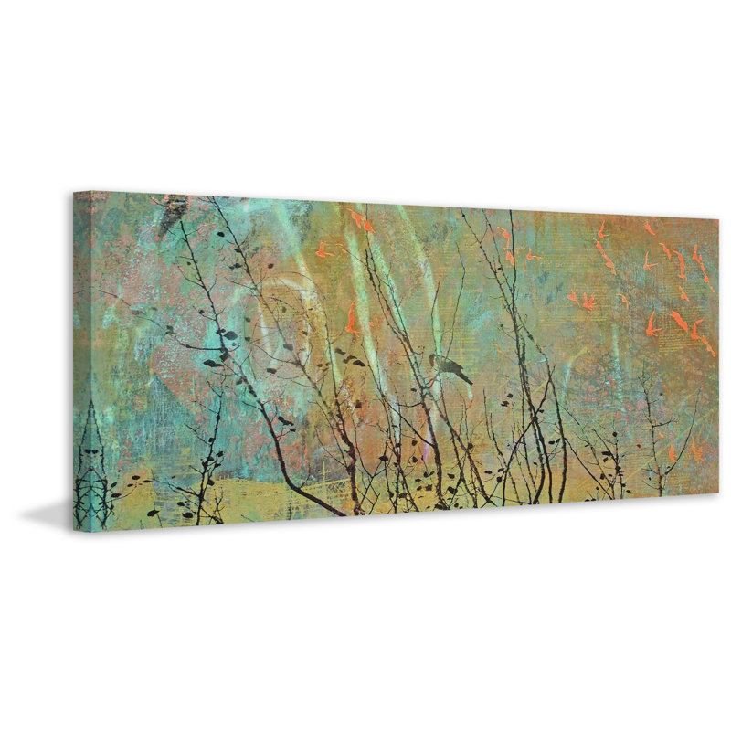 "May" par Tracy Silva Barbosa, reproduction d'art sur toile tendue, H 15 po x l 45 po