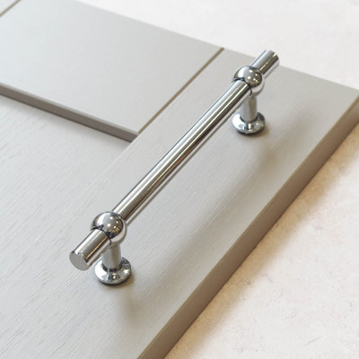 14mm Diam Chrome T-Bar Handle