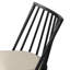 Lewis Windsor Chair With Cushion-Black Oak