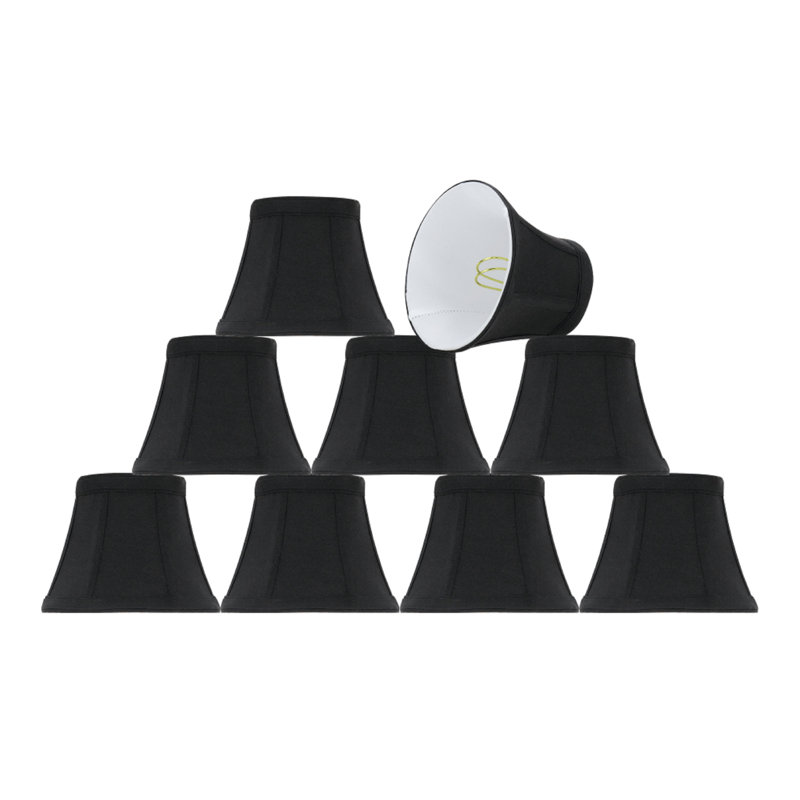 4 in. H Cotton Bell Lamp Shade