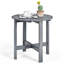 Table d'appoint ronde en polyéthylène haute densité (PEHD)-352886586-345569630