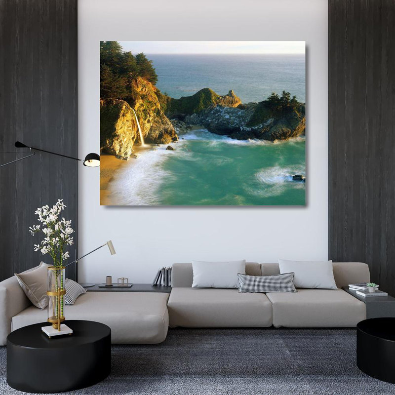 Dovecove Leacock, J.C., reproduction d'art sur toile, McWay Falls, H 36 po x l 44 po