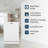	Equator 24" Built In Tall Tub Dishwasher 15 Place+3rd Rack 8 Wash 1400 RPM, Turbo Dry 110V E-Star ADA -85055892