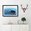 Splash Of Water In A Lake - Single Picture Frame Painting on MDF-56705456-56705459