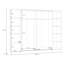 Debarr 4 Door Manufactured Wood Wardrobe-114011905-114011907