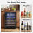 Euhomy 30 Bottles And 63 Cans Dual-Temperature Zone Freestanding Wine Cooler  Freestanding/Built-In/Under Counter Cooler With Tempered Glass Door & Reversible Handle